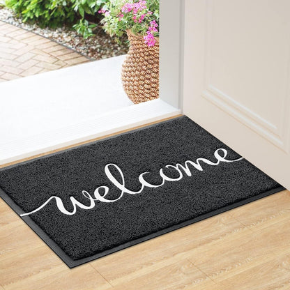 Non-Slip Welcome Entryway Mat