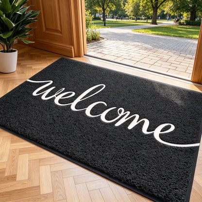 Non-Slip Welcome Entryway Mat