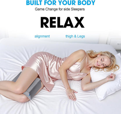 Memory Foam Knee Pillow for Side Sleepers