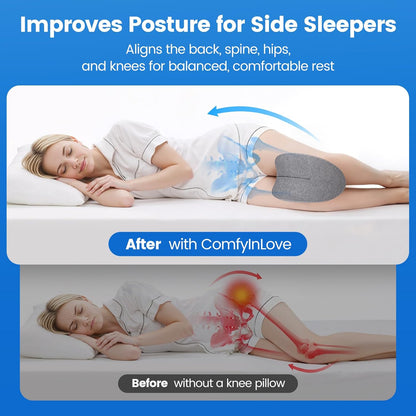 Knee Pillow for Side Sleepers