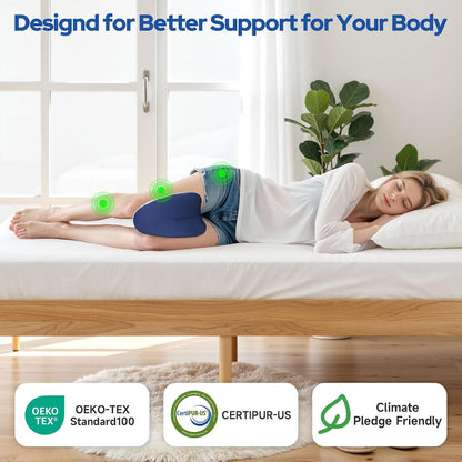 Heart-Shape Knee Wedge Pillow