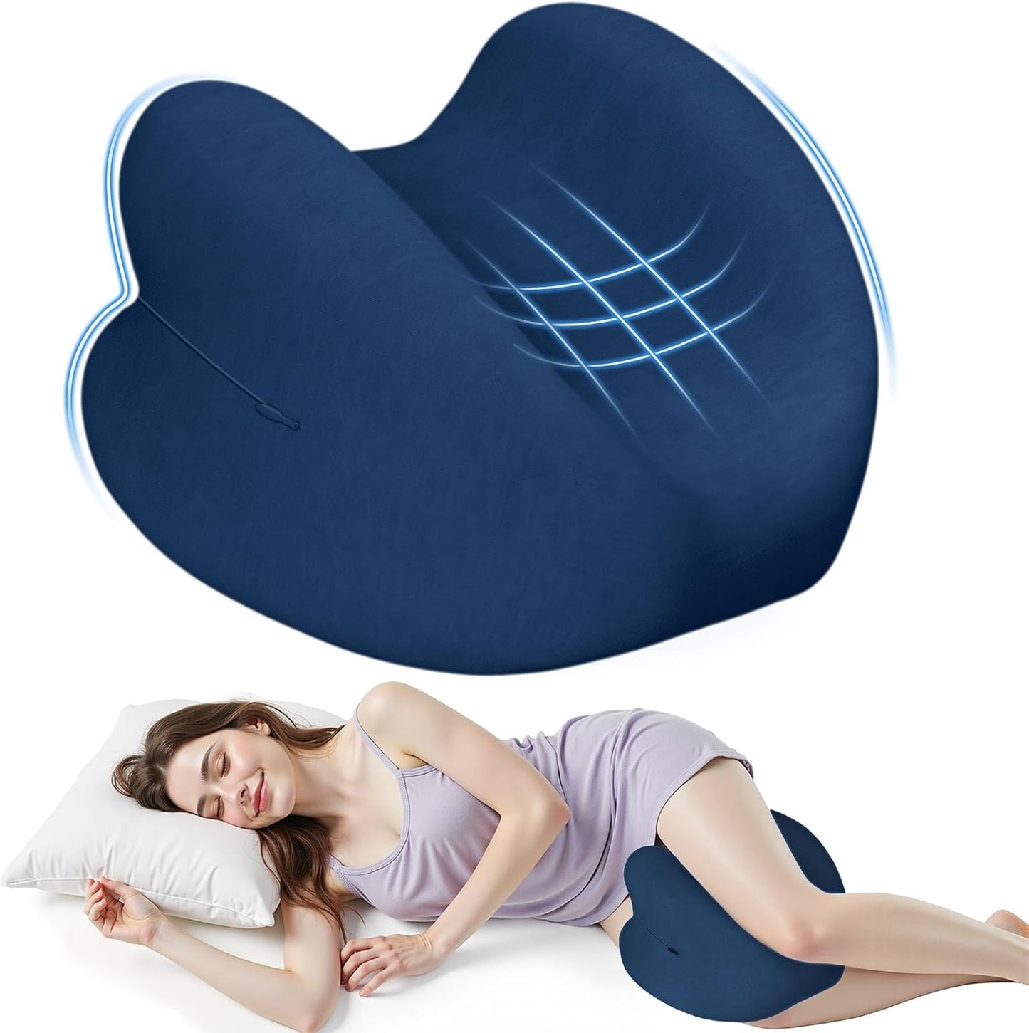 Knee Pillow for Side Sleepers