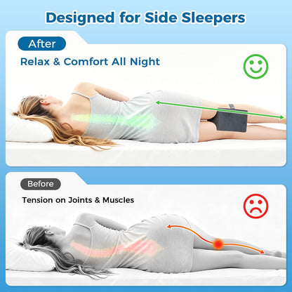 Ergonomic Between Leg Support Pillow for Sleeping Comfort