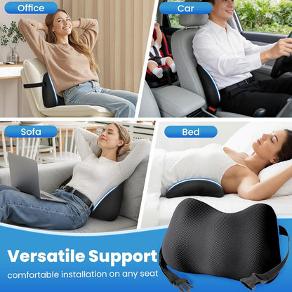 Memory Foam Lumbar Support Pillow