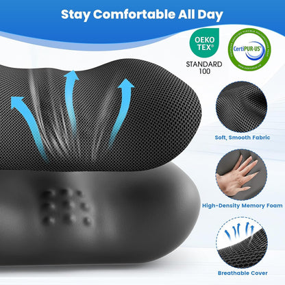 Memory Foam Lumbar Support Pillow
